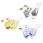 Glas vogeltje Mini-Mus (5x3x3cm) - Afbeelding 2