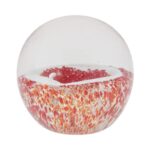 Droomkogel Glas-bol rood hart (Ø7cm) - Afbeelding 2