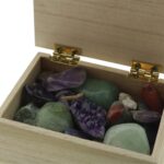 Schatkist  met edelstenen / schatkaart - Afbeelding 3