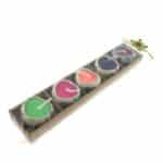 Kadoset 5 mini hart kaarsjes