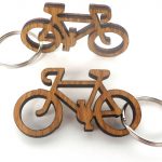 SH Fiets hout  6.5x3.5cm