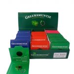 Geluksmuntje 4 ass. 24 karaats verguld