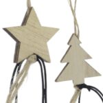 Gelukspoppetje Ster & Boom natuur plat ass. (2,5cm)