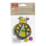 TIJD. UITV. Slinger "Lieveheersbeestje" van lokta-papier (150cm) - Afbeelding 3