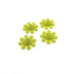 * Houten plak zonnetje 3D 3cm