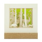 Silhourama 12,5x12,5x6cm - Bosvreugd