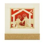 Mini Silhourama - 6x6cm - Kerststal