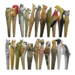 Houten Dierenpen handgemaakt ass. (20cm) - Afbeelding 2