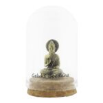 Stolpje Brons "Geluks Boeddha" (6x4,5cm) - Afbeelding 2