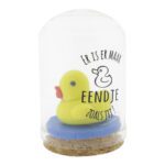 Stolpje Eend "Er is er maar EENDJE zoals jij!" (4,5x6cm) - Afbeelding 2