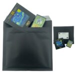 Verzend luchtkussen-envelop Puzzelpost -  mat zwart 18 x 18.5 cm - Afbeelding 2