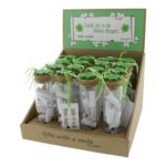 Buisje Geluksspreuken "Geluk zit in de kleine dingen" (10x3cm)