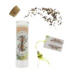 Groeicadeau Bijenbloemen "Bloemetje voor de bij" in buisje (Biologisch) (10x3cm) - Afbeelding 2