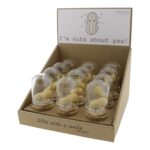 Stolpje Pinda "Nuts about you" (6x4,5cm)