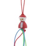 Gelukspoppetje Kerstman (1,5cm)