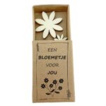 Wensdoosje - Bloemetje