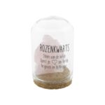 Stolpje Edelsteen "Rozenkwartsbrok" (4,5x6cm) - Afbeelding 2