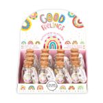 Good Feelings - Gelukswensflesje met hangertje 2.8x6.5cm