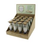 Flesje met 5 zaadbommen om zelf te planten 10x3cm