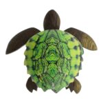 Houten Schildpadden (4cm) - Afbeelding 2