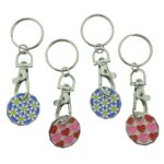 SH winkelwagenmuntje bloem / hart ass. 8cm