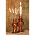 Giftbox Venice amber (vaas en kandelaar) - Afbeelding 3