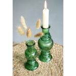 Giftbox Venice dark green (vaas en kandelaar) - Afbeelding 3