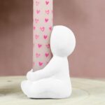 Hug Candle kaarsenhouder (wit) - Afbeelding 2