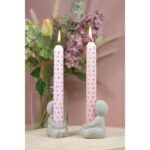 Giftbox Hug Candle pink hearts (hug-kandelaar) - Afbeelding 2