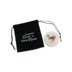 Roodborstje sentiment-troost steen 3cm in zakje - Afbeelding 2