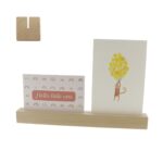 Beuken standaard voor kaarten / menu 30x3x3cm