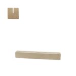 Beuken standaard voor kaarten / menu 22x3x3cm - Afbeelding 2