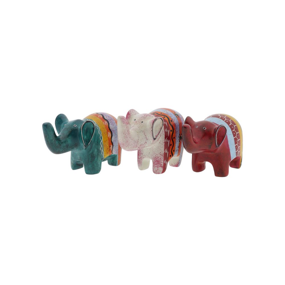 29312-Speksteen-olifant-slurf-omhoog-10x7cm-ass-2 Speksteen olifant slurf omhoog ass. (10x7cm) - Afbeelding 1
