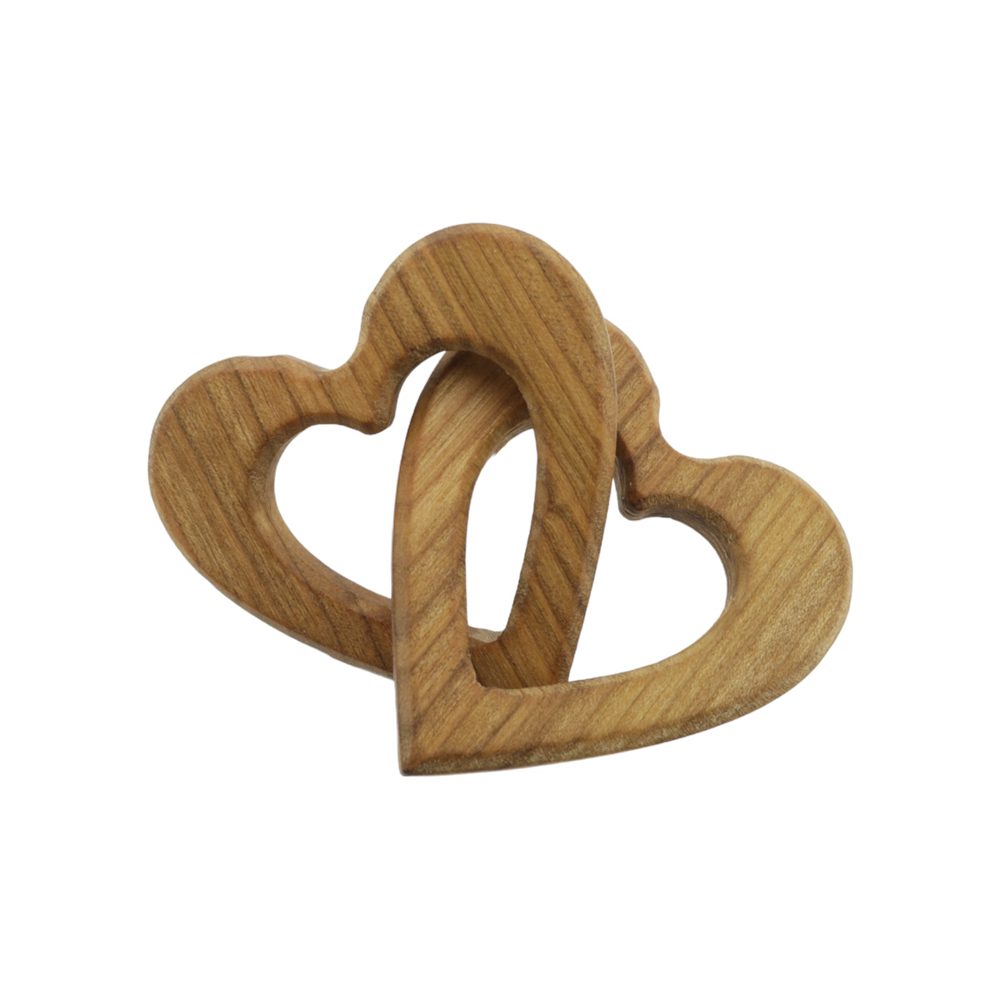 62082-kersen-houten-hart-in-cadeau-verpakking-1 Two hearts one Love / Houten harten - Afbeelding 1