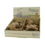 Houten rijdende grijpdieren (ass.) - Afbeelding 2