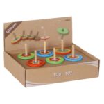 Houten tol ø 6cm (kleur ass.) - Afbeelding 2