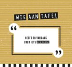 Wie aan tafel? Borreltijd - Afbeelding 5