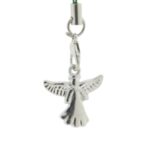 Gelukspoppetje Beschermengel metaal (2cm)