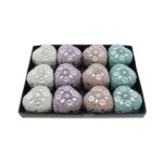 Doosje Glitter hart pastel ass. (4x3cm) - Afbeelding 2