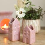 Bloemvaas huisjes Amsterdam middel 4ass. (3x3x8cm) - Afbeelding 2