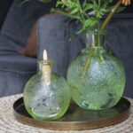 Giftbox Bologna met led-lont groen (olielamp) - Afbeelding 2