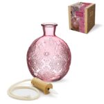 Giftbox Bologna met led wick pink (olielamp)