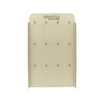 Display voor Sleutelhangers blank hout (26x12x40cm) - Afbeelding 2