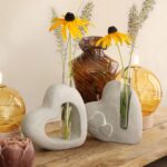 Vaasje Cement open hart (4x13x13cm) - Afbeelding 2