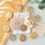 Zonnesteen geluksssteen in zakje (3cm) - Afbeelding 2