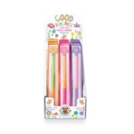 Happy Flower - Metaal pen met bloem ass. (2,7x1,3x16,3cm) - Afbeelding 2