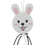 Gelukspoppetje Konijn plat (3cm)