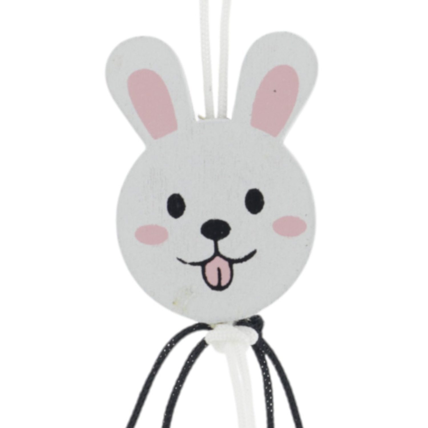 21240-Gelukspoppetje-Konijn-plat-(3cm)-1 Gelukspoppetje Konijn plat (3cm) - Afbeelding 1