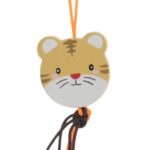 Gelukspoppetje Tijger plat (2,5cm)