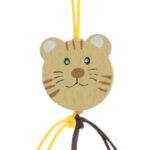 Gelukspoppetje Leeuw plat (2,5cm)